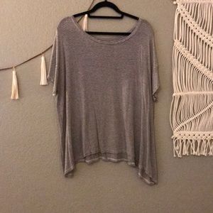 Striped American eagle shirt